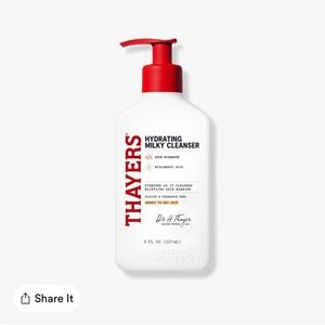 Thayers Hydrating Milky Cleanser with Snow Mushroom and Hyaluronic Acid